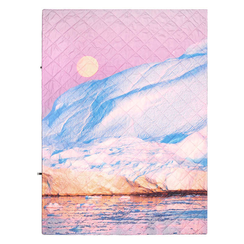 厂家直销个性创意绗缝绗绣便携坐垫 出游户外地垫 厂家供应野炊布