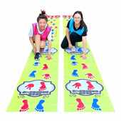 手忙脚乱互动游戏趣味户外垫并用拓展道具团建活动器材手脚运动垫