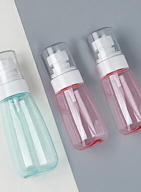 Travel-friendly refillable spray bottles with fine mist for