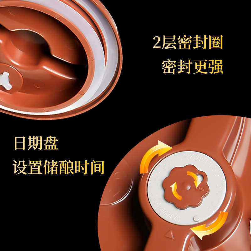 泡酒玻璃瓶厂家批发带龙头密封玻璃酒瓶新款加厚家用密封泡酒坛子