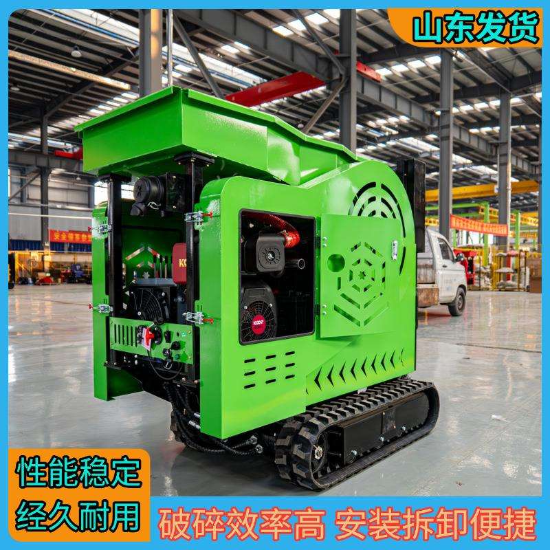 常年外贸碎石机 小型建材石料加工破碎机 处理石块砖块破石机