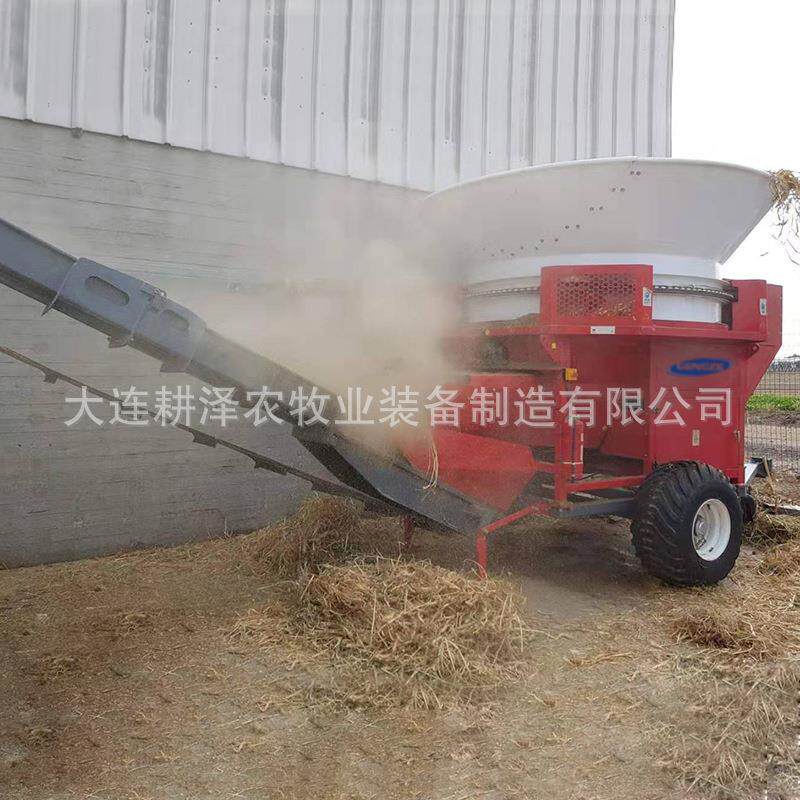 牛羊饲料玉米粉碎锤击/刀片切割粉碎两种可选苜蓿草燕麦草粉碎机 - 实物图