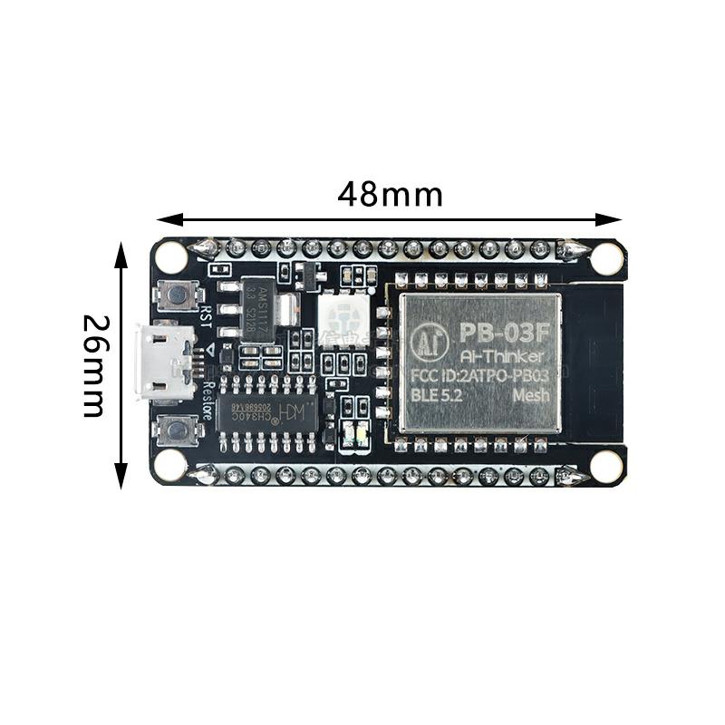 原装正品PB-03F-Kit开发板蓝牙BLE5.2模块PHY6252芯片PCB板载天线