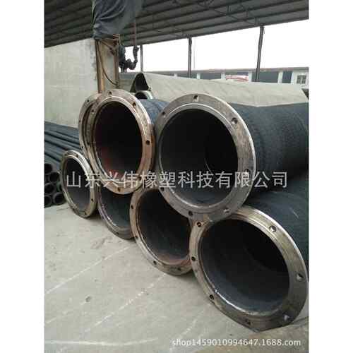 大口径钢丝胶管 挖泥船用吸排泥胶管 钢丝吸沙管DN500 600mm