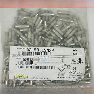 原装 T3.15AH 3.15A 250V 02153.15XP 慢熔断 5*20MM 陶瓷 保险