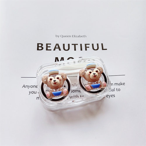 隐形眼镜星黛露ins达菲眼镜袋