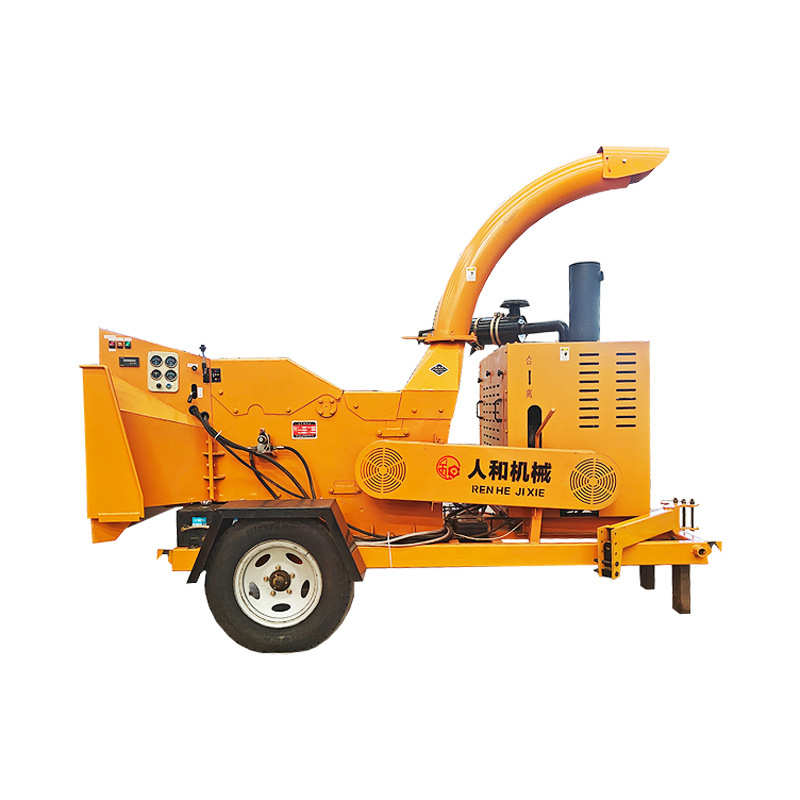 6158型树枝粉碎机移动果园藤条枝条粉碎机园林绿化树杈树叶碎枝机