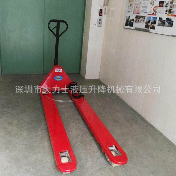 2吨3吨手动叉车蚁霸手动搬运车液压托盘车地牛