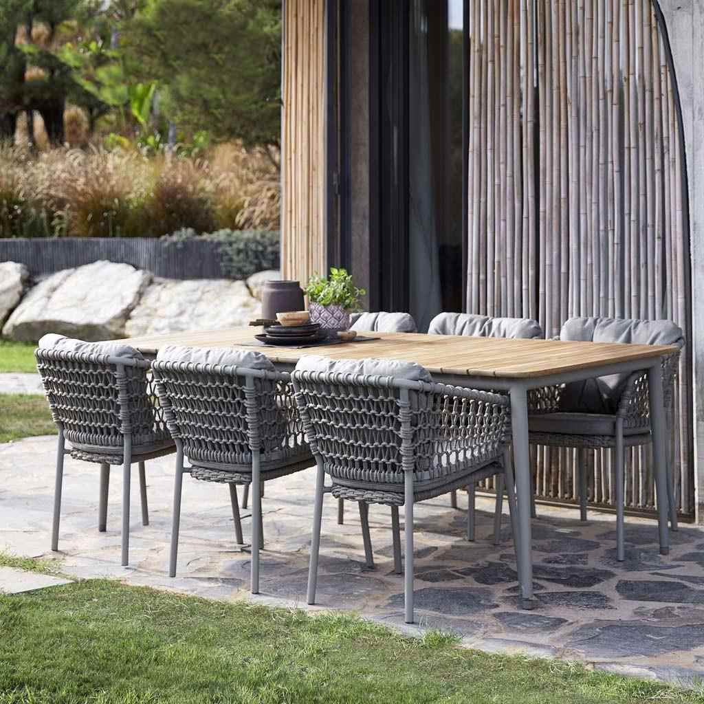 北欧户外藤桌椅组合庭院花园阳台餐厅咖啡厅餐桌椅室外休闲藤家具