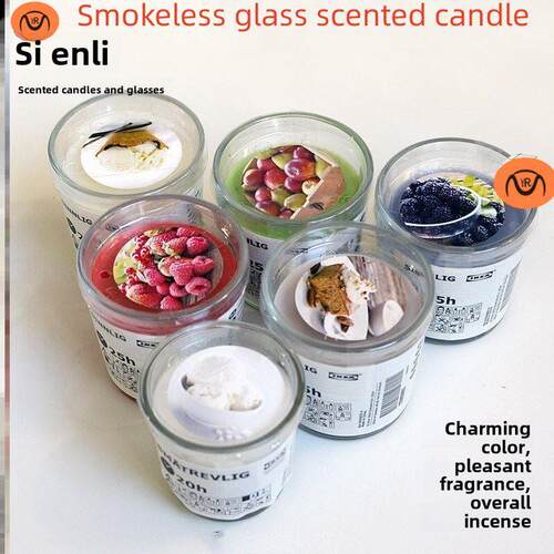 Scented Candle in Glass Red Garden Berries玻璃香薰蜡烛