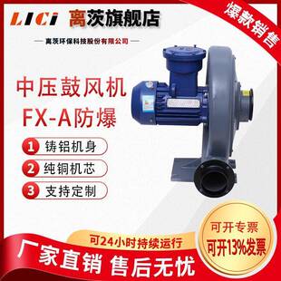 离茨FX-A系列（BT4）防爆型中压鼓风机吹吸两用长期稳定运行