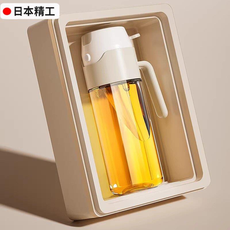 日本精工喷倒两用喷油壶家用酱油醋调料瓶防漏油罐壶玻璃喷雾油瓶