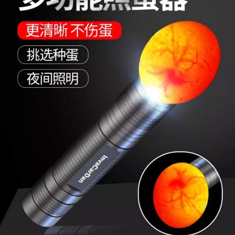 照蛋器手电筒式强光冷光小型照蛋LED灯检查小鸡蛋乌龟孵化专用