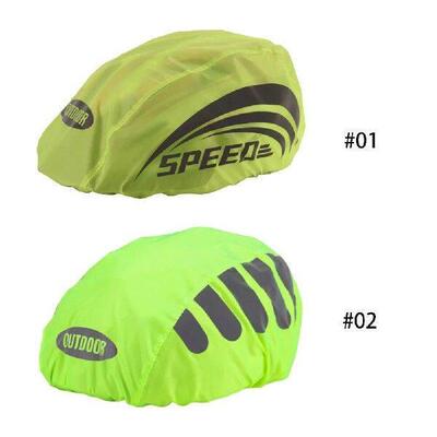Cycling Helmet Cover with Reflective Strip Safety Helmet
