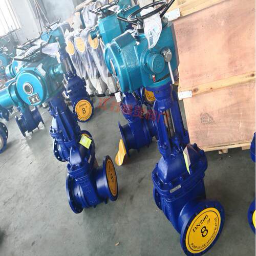 PZ941TC-10C电动陶瓷 耐磨排渣闸阀 料仓出口放料阀DN350