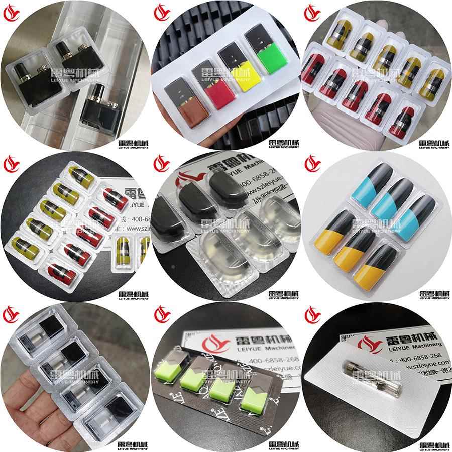 PC 523封口机 深圳平板式铝塑V泡包装机 胶囊塑泡罩包装机厂铝罩