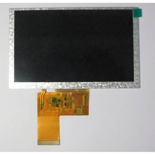 5寸tft彩屏高清800480rgb接口液晶屏电阻电容触摸户外高亮显示屏