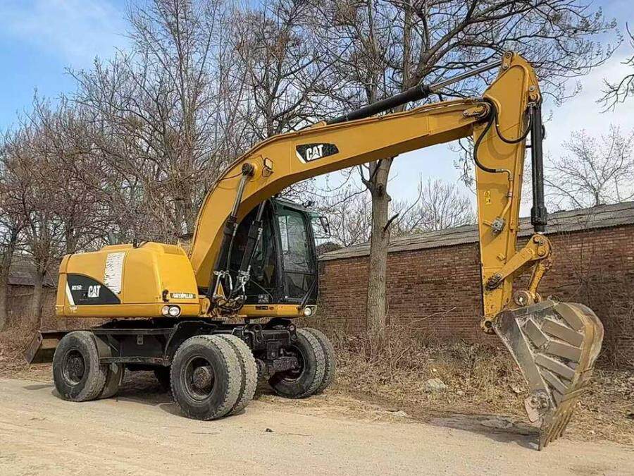 4月7日保定资产处置卡特315轮式挖掘机网络拍卖公告