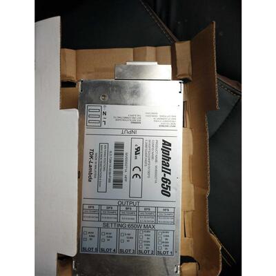 进口电源AlphaII-650MV6500271A99新闲置库存