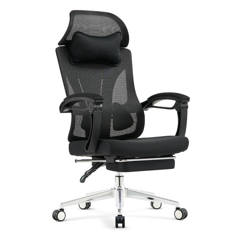 腰家专A69业级护躺椅办可躺舒公适午厂睡搁脚2用椅