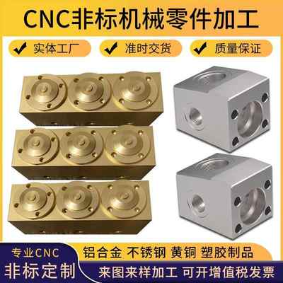 cnc机加工铝合金不锈钢铜铁钛合金数控车床精密五金非标零件定制