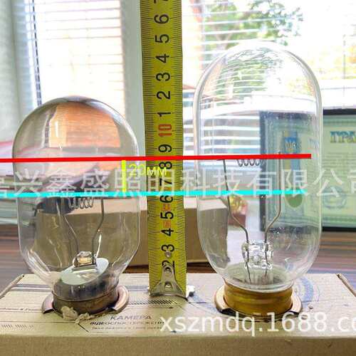 T68*185mm 透明 50V500W P40s/41 火车灯专用