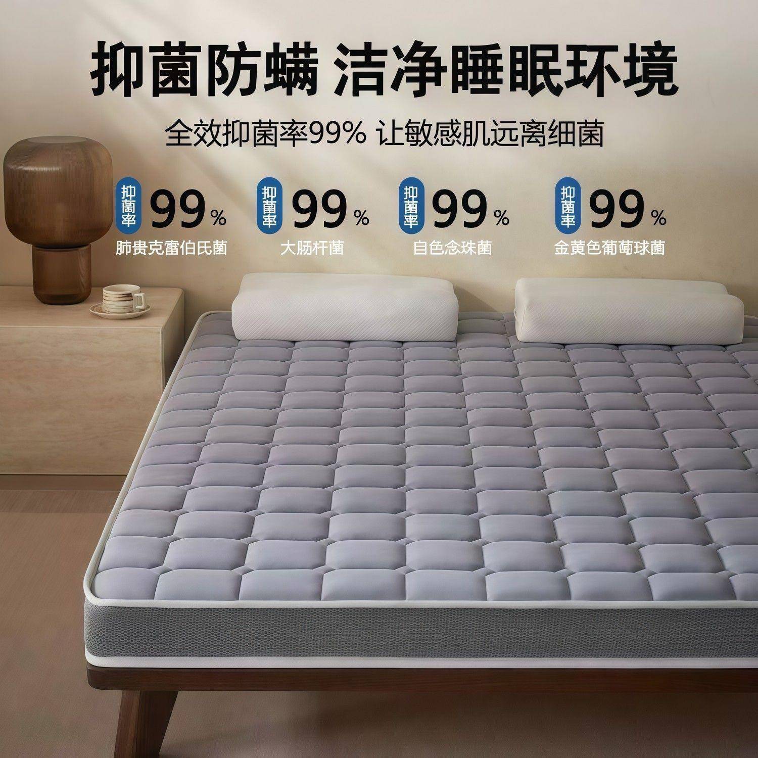 类8乳胶床垫家垫用卧室垫记忆棉床租房专用宿厂家直供舍10*20软0