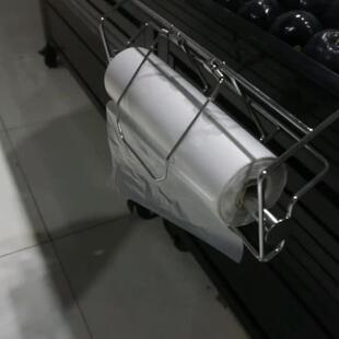 超市堆头货架连卷袋支架放袋子的架子购物袋挂钩散称卷帘袋架挂式