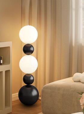 T5J师网红落旁地灯客圆厅沙发边墙58295角设计中古轻奢家居球葫芦