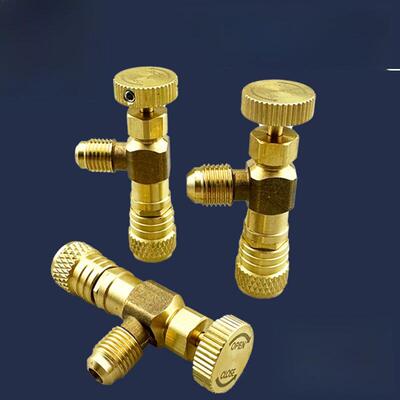 曾氏空调冰箱安全阀加液阀防冻手R22R410R32冷媒雪种加注工具转换