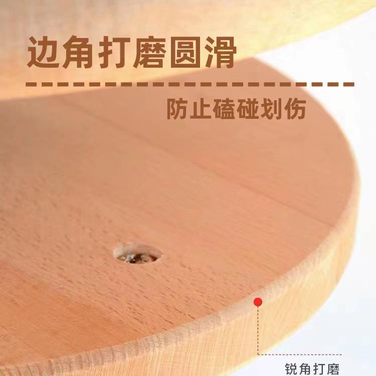 榉木旋转画凳实木可升降写生画凳画室圆形画凳美术生专用写生凳子