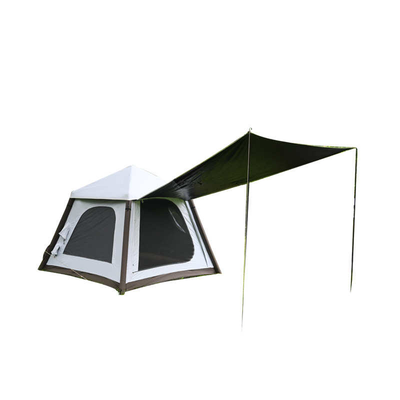 人帐篷充气开速简易野营-4露营3全套户外用品折叠全自动帐篷沙滩