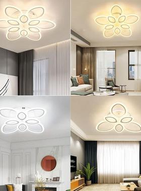 环形灯网红大气客厅灯 简约现代卧室灯亚克力led吸顶灯创意智能灯