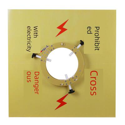 绝缘隔离挡板带电作业工具10Kv高压防触电快装环氧树脂棒顶挡板