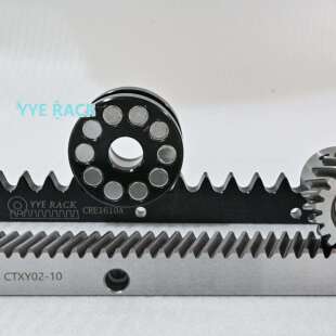 零背隙齿条滚轮半导体研磨斜齿条直齿条斜齿轮模组激光定制齿条