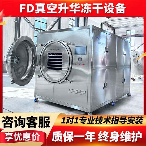 新型研发原位冻干机全新升级真空脱水机械减少能耗人工冻干设备