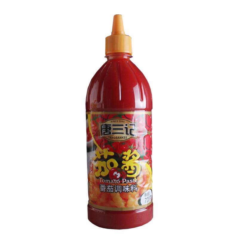 唐三记番茄酱番茄沙司手抓饼酱汉堡披萨翻茄酱寿司薯条蘸酱挤压瓶图片