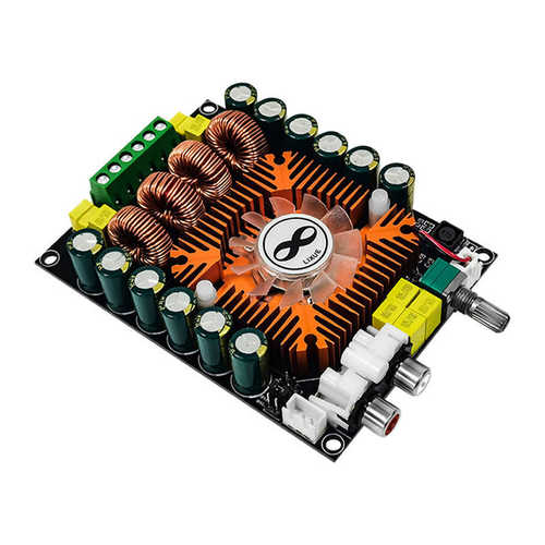 板* 立体声2.数字 2btl220w支持0hifi tda7498e功放大功率160w