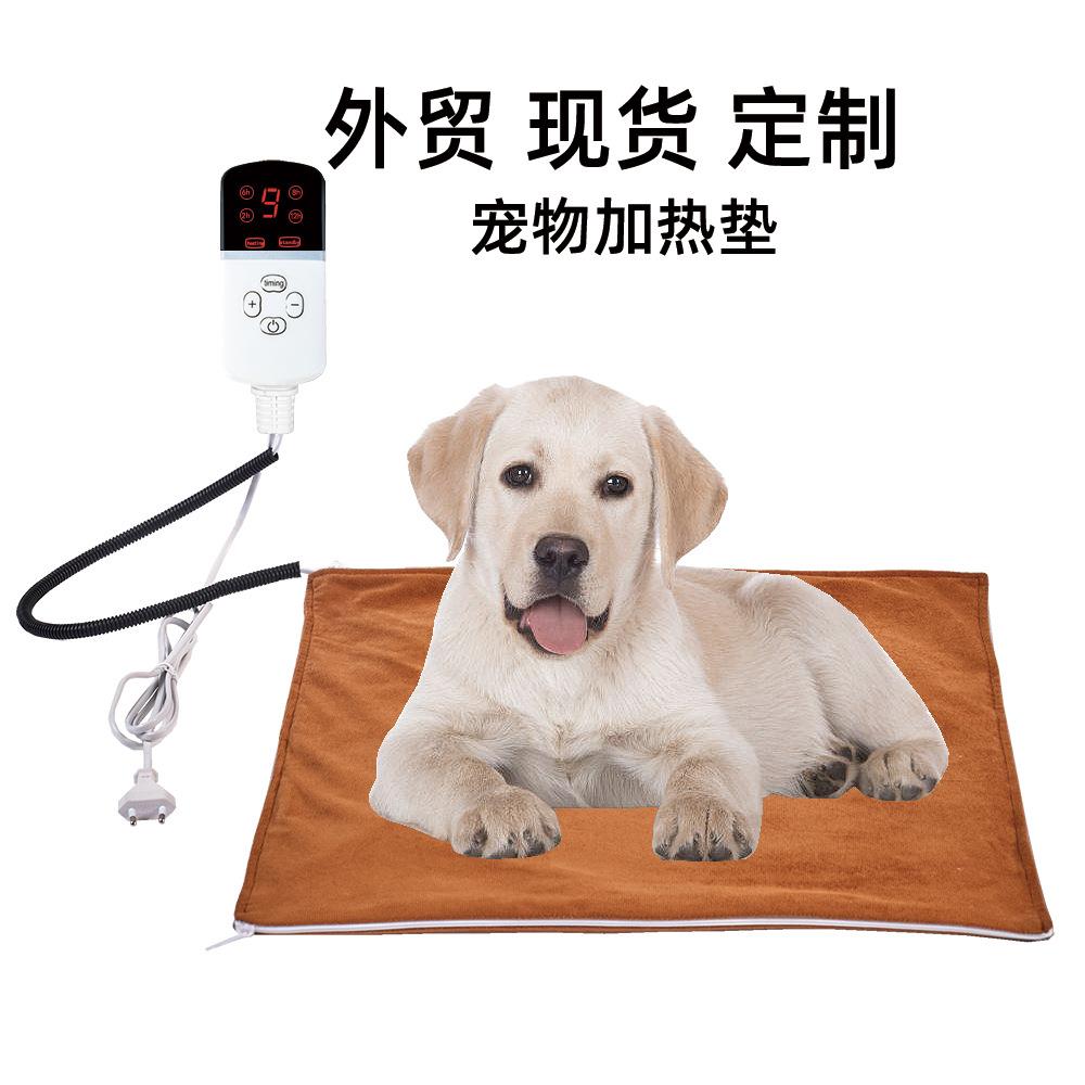 亚马逊宠物加热垫欧美日本110V澳规电热毯跨境猫狗垫子防水电热垫
