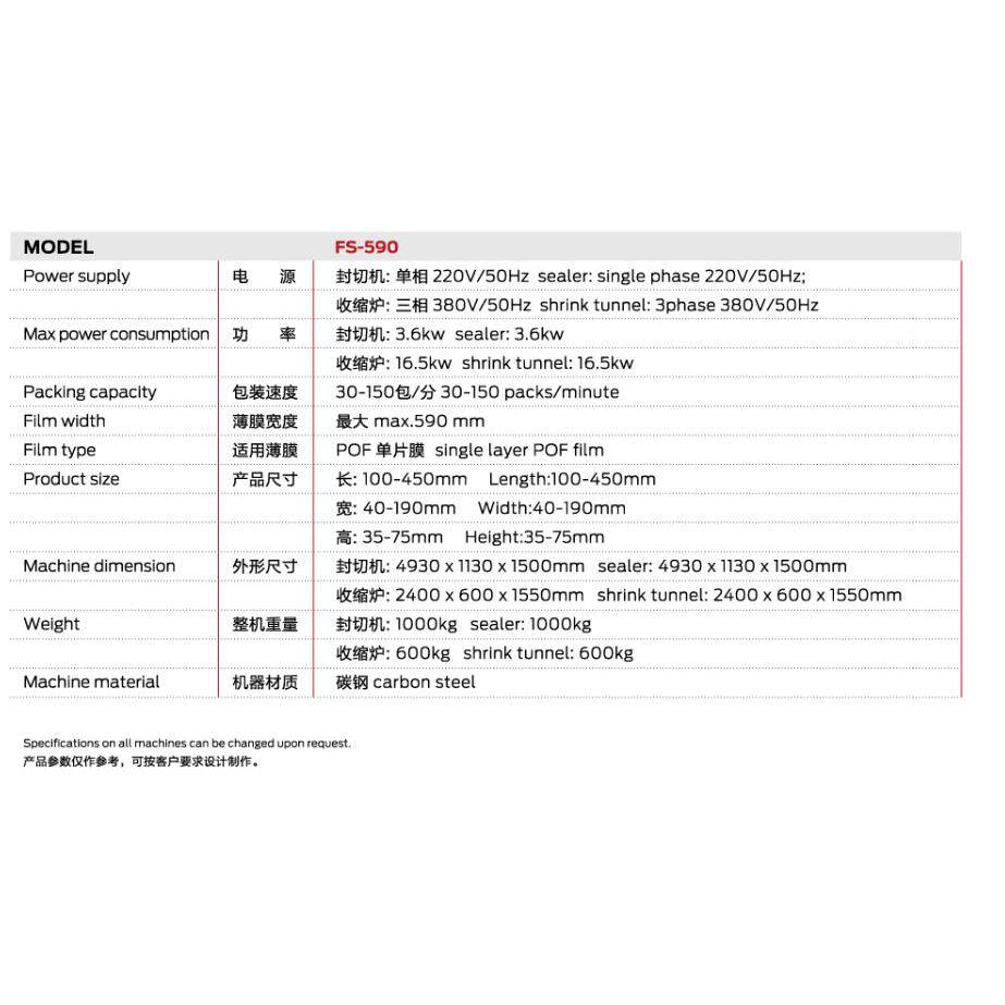 热装收缩包装自枕式包机五金日化产品泡面动奶茶热敏纸标签-FS5FS