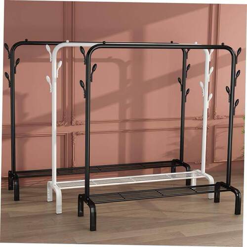 POPHEKO 12 Hook Hanging Pole Rack Clothes Hanger Coat stand