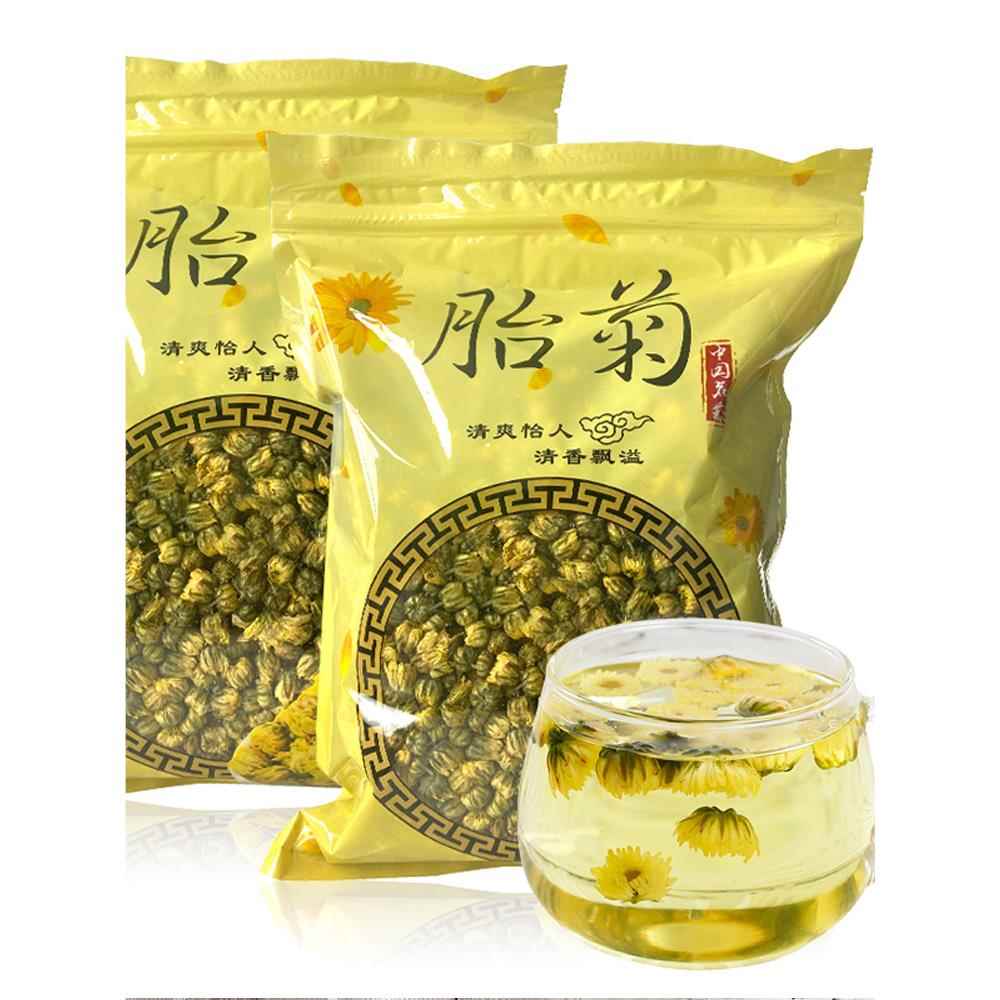 徽锄头胎菊菊花茶胎菊泡水泡茶散装可搭大枸杞金银花