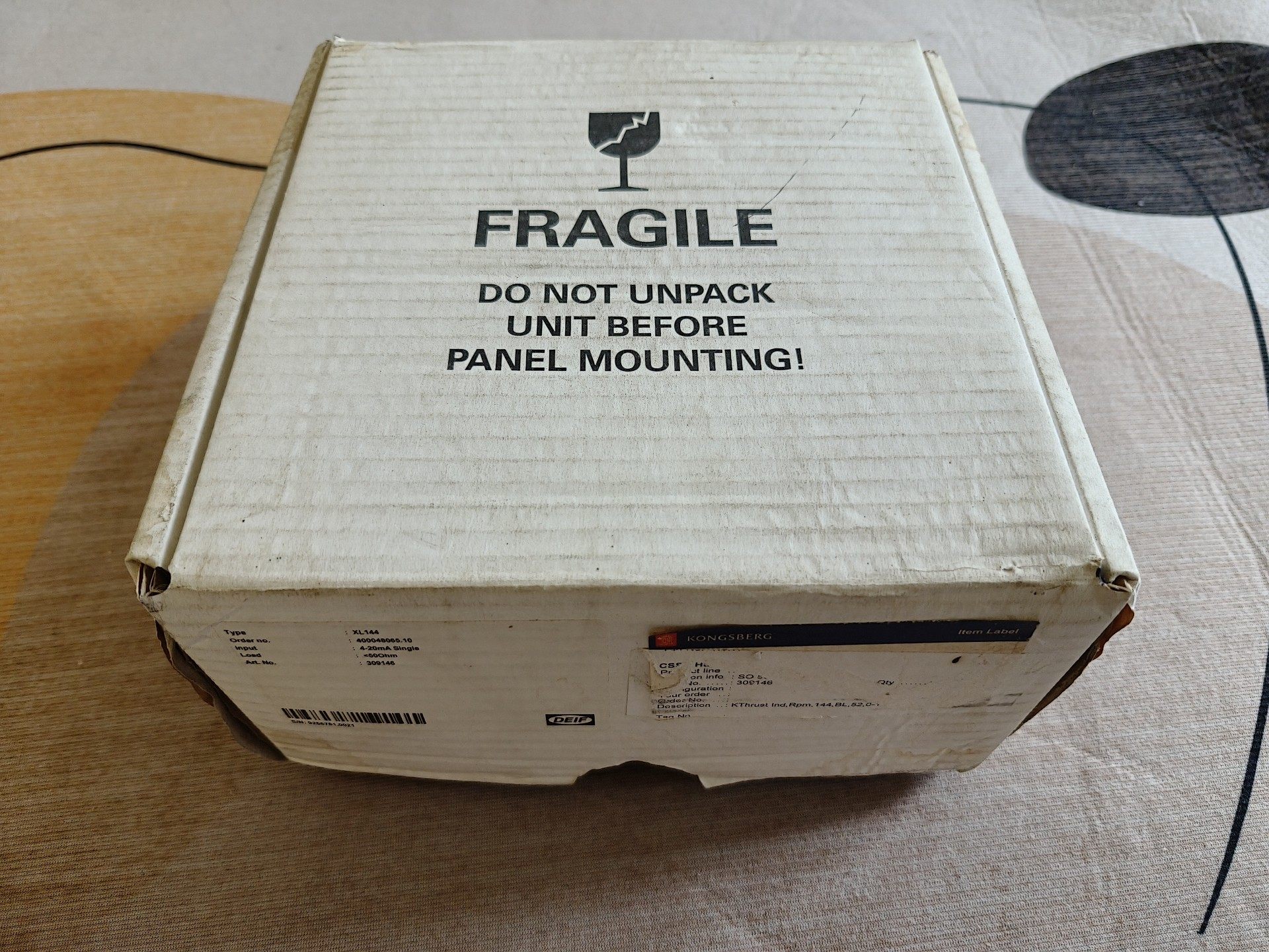 【现货速发】DEIF丹控转速表，Type：XL144，P/N