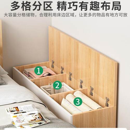 飘窗柜储物柜落地可坐式柜子卧室地柜矮柜家用阳台收纳置物榻榻米