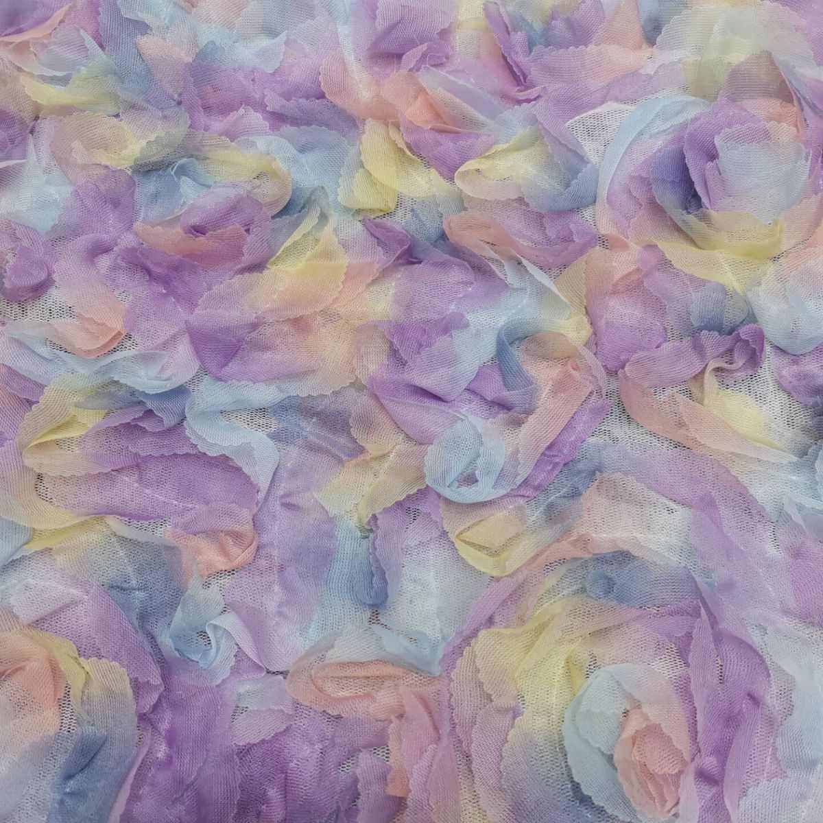 厂家直销新款高档立体花皱布玫瑰钩花绣花 蕾丝花边面料 刺绣布料,居家布艺,花边,淘宝优惠券,粉丝福利购,淘宝优惠卷