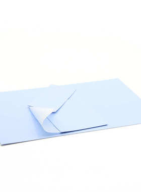 垫硅胶系数纤2w散热导热蓝色.生产导热片材高玻传热带高韧性5mm0