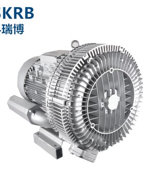 山东诸城销售2RB94015KW大功率漩涡气泵真空输送吸附高压鼓风机