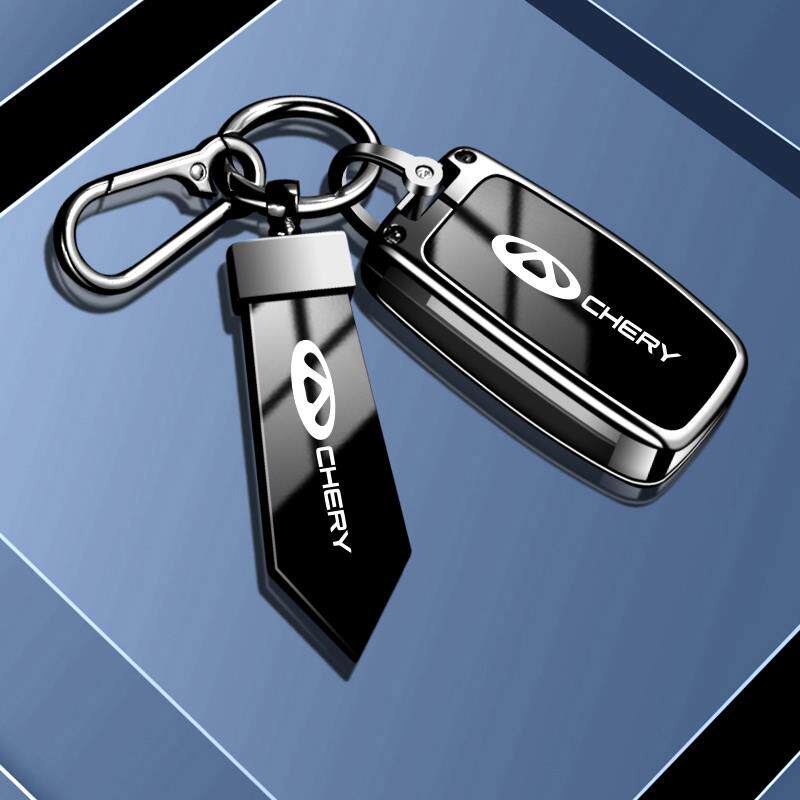 适用于奇瑞风云钥匙套风云2 a3 e5旗云2老款瑞虎钥匙壳真皮折叠