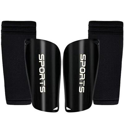 1 Pair Sport Soccer Football Shin Guard Socks Pads EVA Cushi