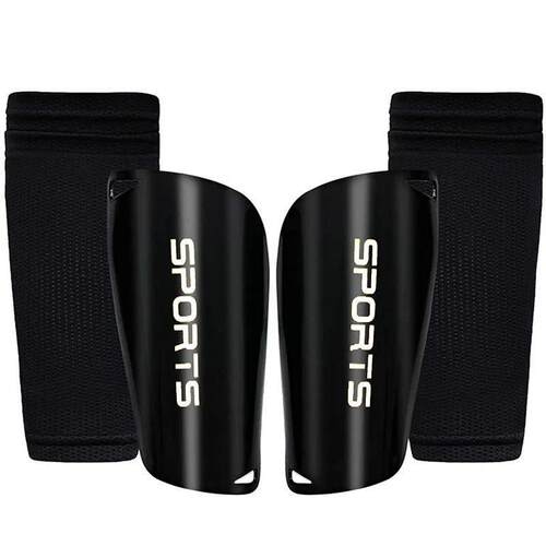 1 Pair Sport Soccer Football Shin Guard Socks Pads EVA Cushi